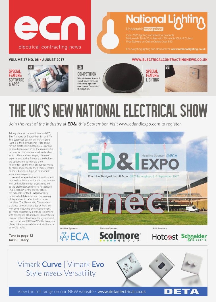 Electrical Contracting News (ECN) August 2017