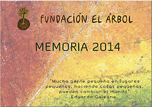 Memoria 2014 Fundación El Árbol