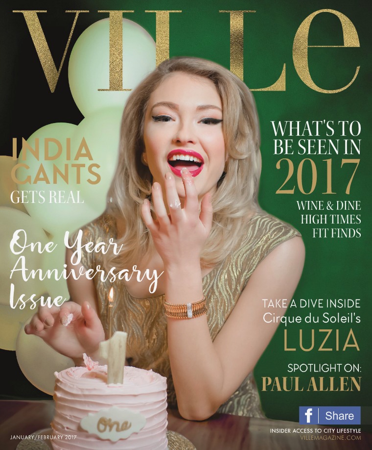 Ville Magazine l Insider Access for City Lifestyle Jan/Feb 2017 / 1 Yr Anniversary Issue