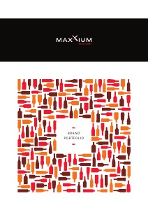 Maxxium Portfolio Brochure #01 2013 Brochure