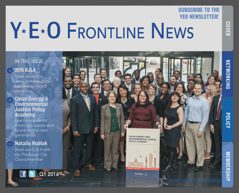 YEO Frontline News 1st Quarter, 2016
