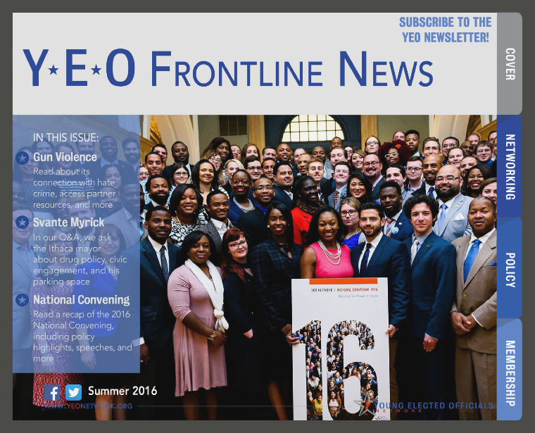 YEO Frontline News 2nd Quarter, 2016