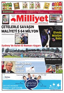 Milliyet Australia Turkish Newspaper 5 March 2013 / 68
