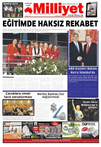 Milliyet Australia Turkish Newspaper 9 April 2013 / 73