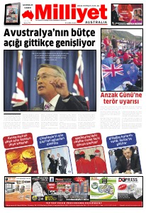 Milliyet Australia Turkish Newspaper 23 April 2013 / 75