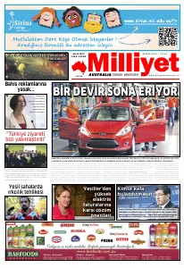 Milliyet Australia Turkish Newspaper 28 May 2013 / 80