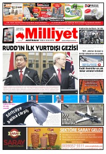 Milliyet Australia Turkish Newspaper 9 July 2013 / 86
