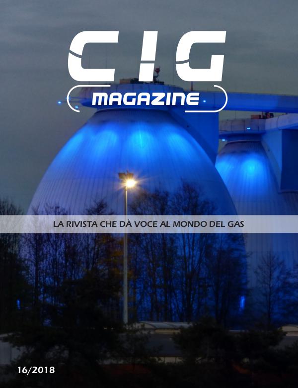 CIG Magazine - La rivista che dà voce al mondo del gas CIG Magazine 16
