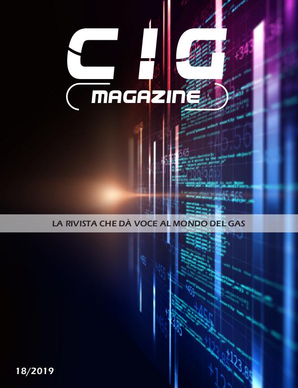 CIG Magazine - La rivista che dà voce al mondo del gas CIG Magazine 18
