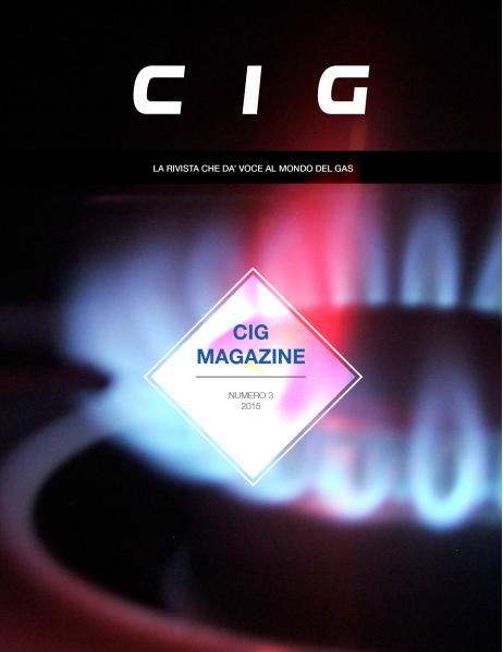 CIG Magazine - La rivista che dà voce al mondo del gas CIG Magazine 3