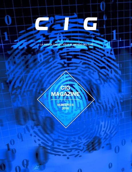 CIG Magazine - La rivista che dà voce al mondo del gas CIG Magazine 6
