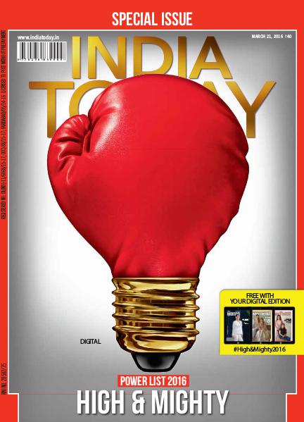 India Today 21st March, 2016