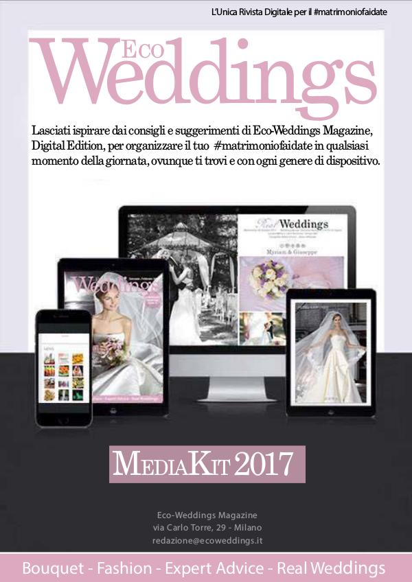 ECO-WEDDINGS MEDIA KIT 2017 Eco-Weddings Media kit 2017