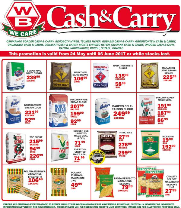 Woermann Cash & Carry Namibia 24 May - 6 June 2017