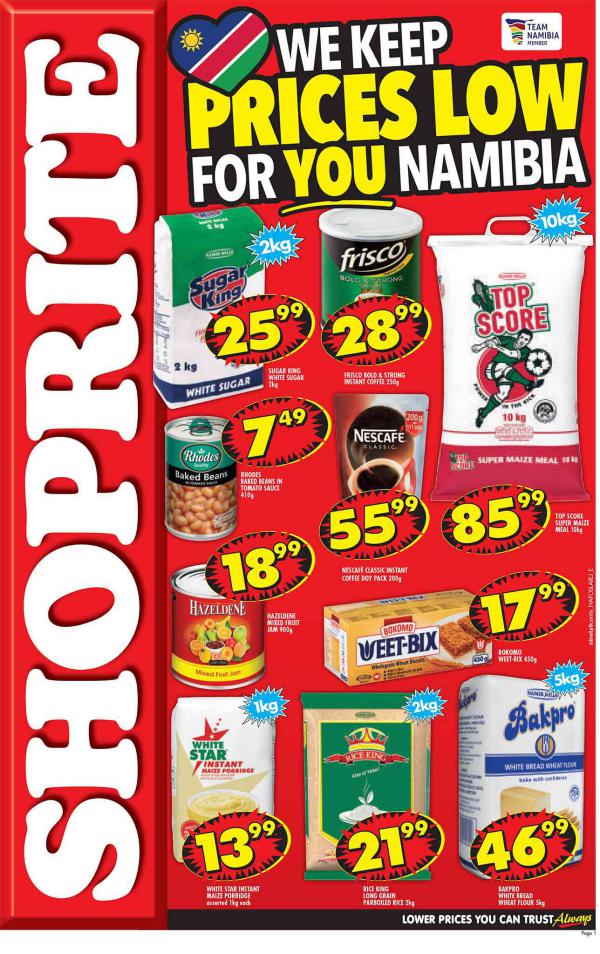 Shoprite Namibia Valid: 4 March 2018
