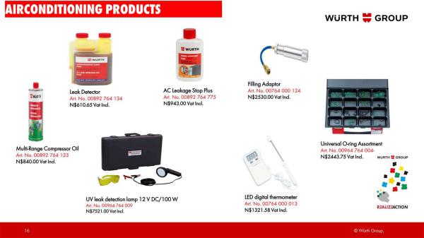 Würth Namibia March 2018 Specials