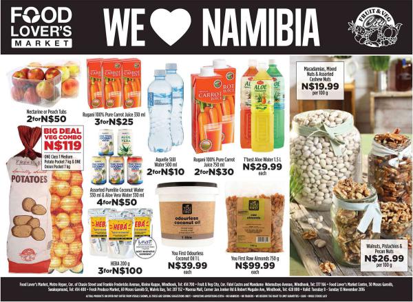 Fruit & Veg City Namibia 8 November - 13 November 2016