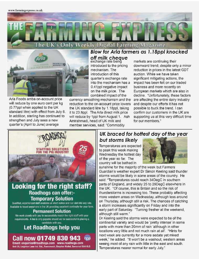 The Farming Express JUNE 4