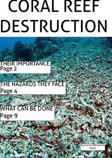 Coral Reef Destruction- by C. Benjamin