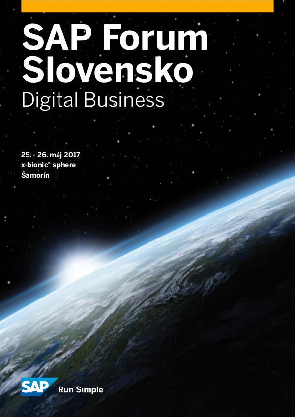 SAP FORUM SLOVENSKO 2017 SAP-FORUM 2017-zlozka