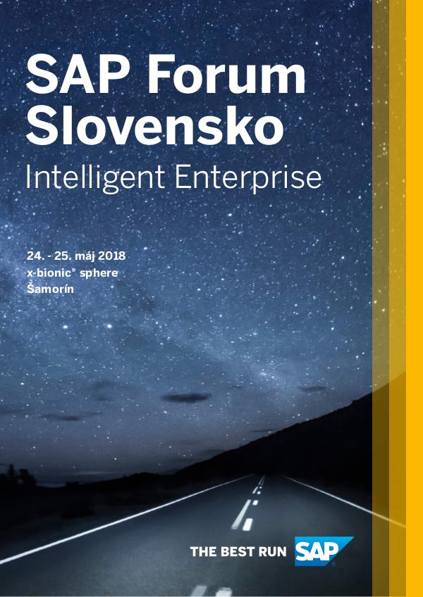 SAP FORUM SLOVENSKO 2018 SAP-FORUM 2018-zlozka
