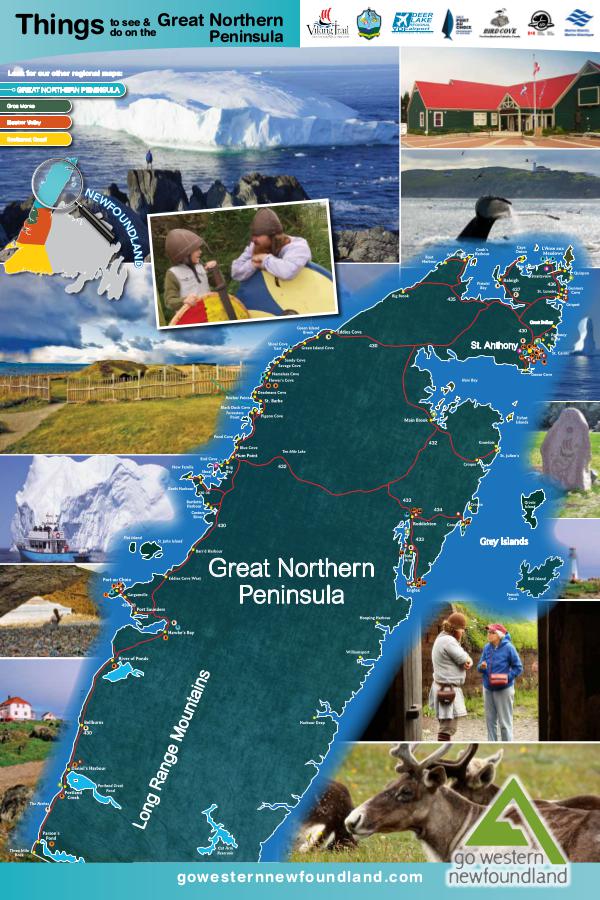 Summer 2017 Wayfinder Maps Great Northern Peninsula