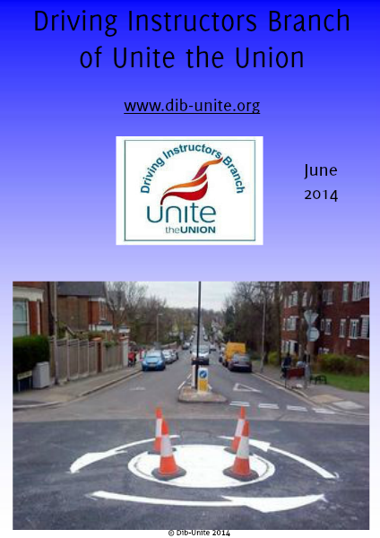 Driving Instructors Branch of Unite the Union June 2014
