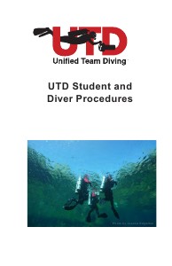 UTD Books and Manuals Preview of Student & Diver Procedures Manual v2.0