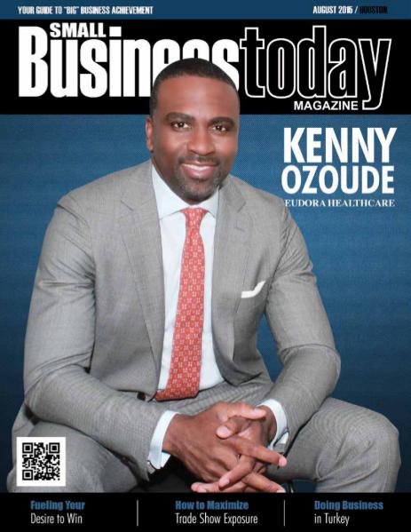Small Business Today Magazine AUG 2015 EUDORA HEALTCARE