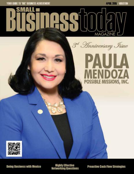 Small Business Today Magazine APR 2015 POSSIBLE MISSIONS