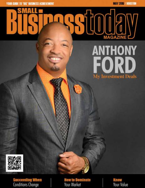 Small Business Today Magazine MAY 2015 MY INVESTMENT DEAL