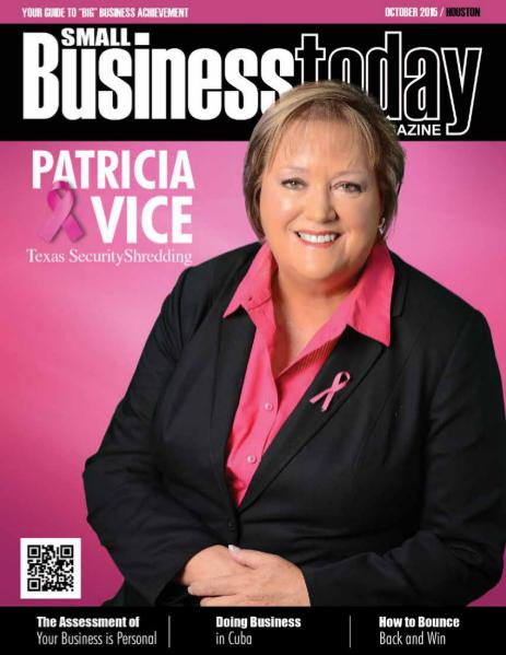 Small Business Today Magazine OCT 2015 TEXAS SECURITY SHREDDING