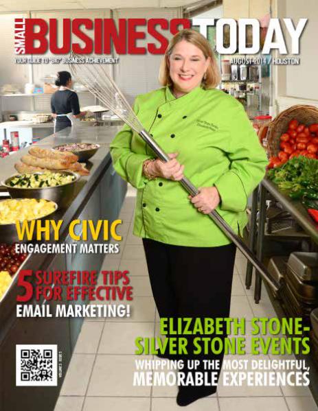 Small Business Today Magazine AUG 2014 SIVER STONE EVENTS