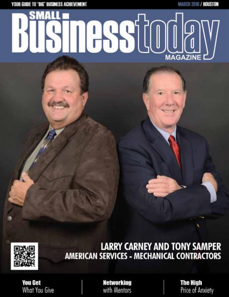 Small Business Today Magazine MAR 2016 AMERICAN SERVICES