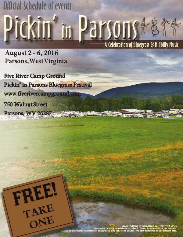 Pickin' in Parsons 2016 2016program