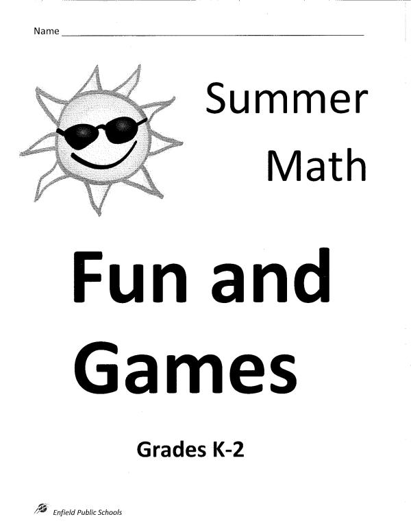 2017 EPS K-2 Summer Math Packet