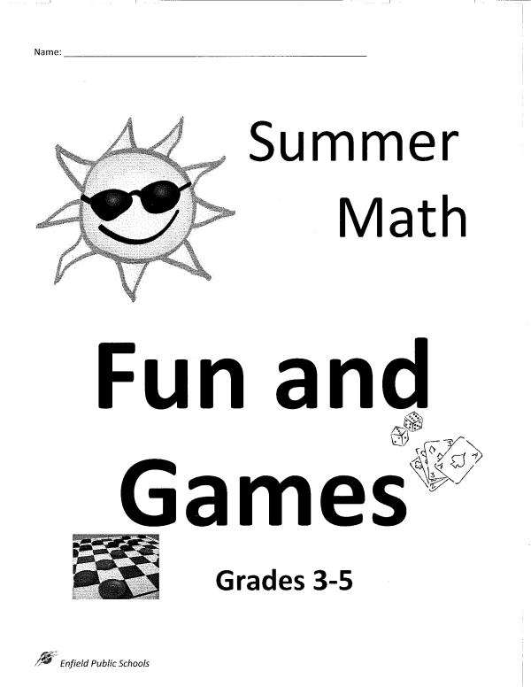 2017 EPS 3-5 Summer Math Packet