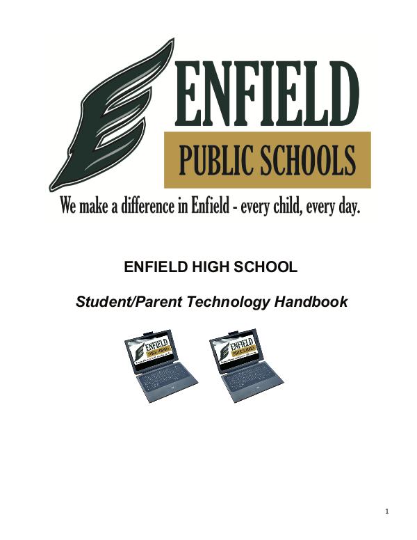 EHS Student Publications Enfield High School Ipad Handbook