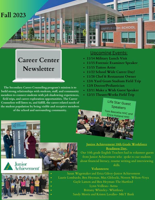 EPS: Career Center Newsletter Fall 2023
