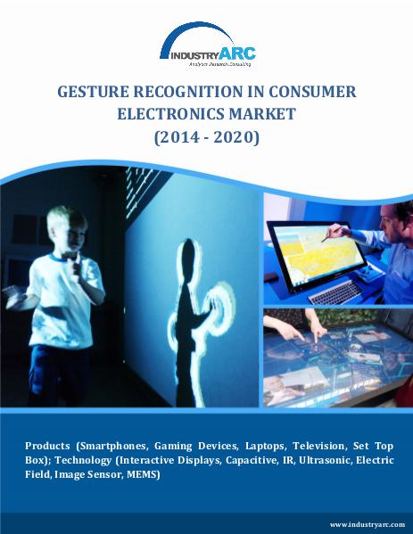 Gesture Recognition in Consumer Electronics Market (2014 - 2020) Gesture Recognition Market