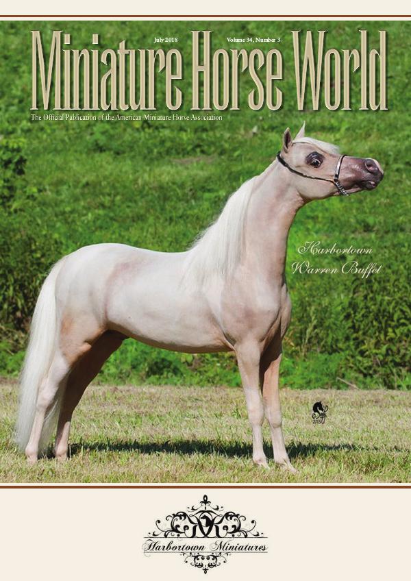 2018 Miniature Horse World Magazine JULY E-Magazine