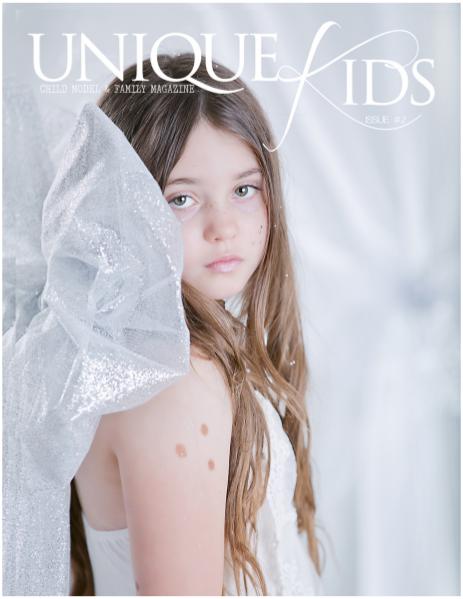 Unique Kids Model Magazine Issue 2 cover 2