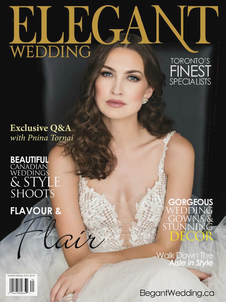 Elegant Wedding Toronto 2018 Elegant Wedding Digital Magazine Toronto 2018