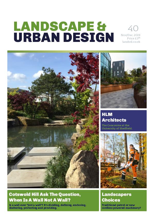 Landscape & Urban Design Issue 40 2019
