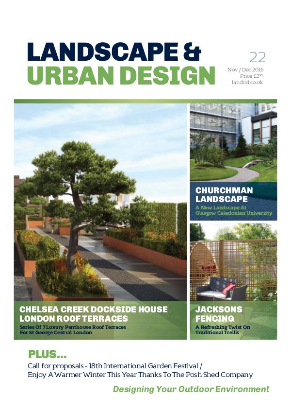 Landscape & Urban Design Issue 22 2016