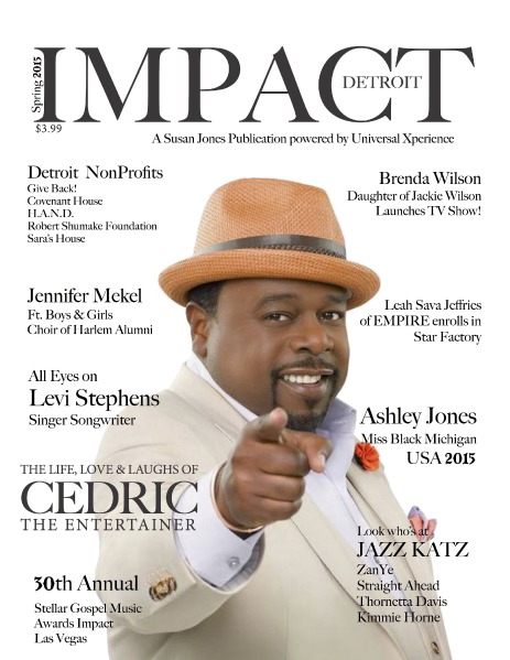 Impact Detroit Magazine Cedric the Entertainer Spring  Issue