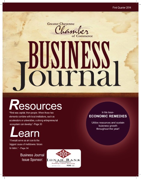 Greater Cheyenne Chamber of Commerce Business Journal Q1 2014