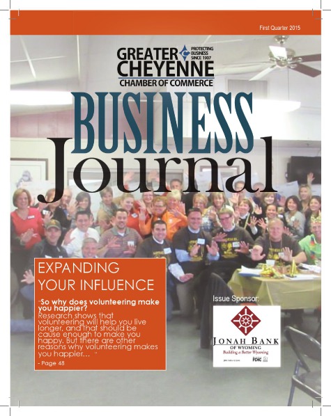 Greater Cheyenne Chamber of Commerce Business Journal Q1 2015