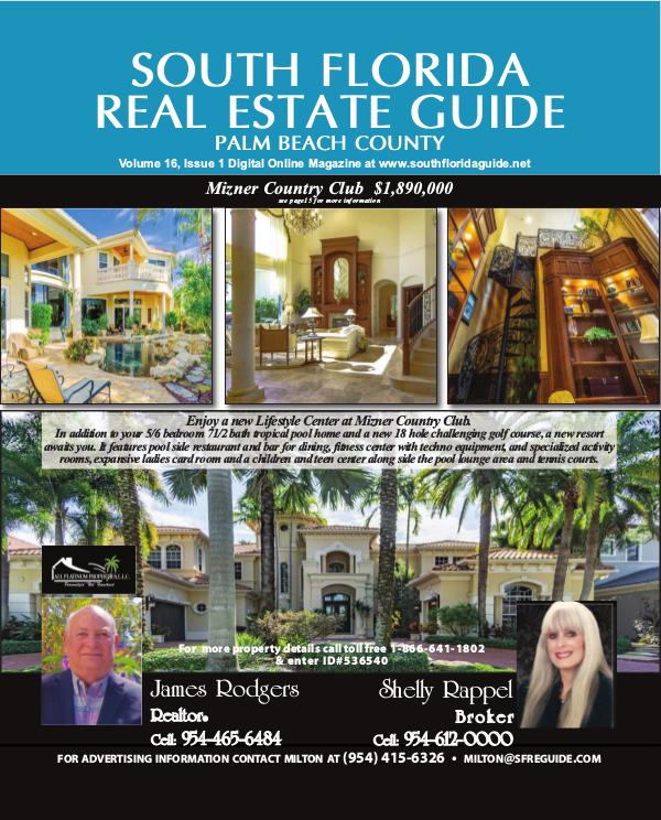South Florida Real Estate Guide Volume16Issue1