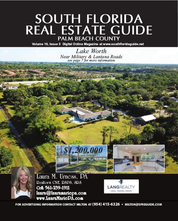 South Florida Real Estate Guide Volume 16 Issue 5